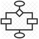 Planificador Algoritmo Diagrama De Flujo Icono