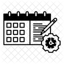 Planificador Icono