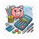 Finances Budget Comptabilite Icône