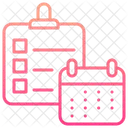 Planification Plan Calendrier Icône