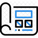 Planification Plan Conception Icône