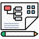 Planification Processus Structure Icône