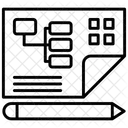 Planification Processus Structure Icône