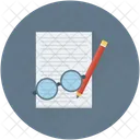 Lunettes Organisation Planification Icon