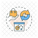 Point De Commande Planification Reorganisation Icon