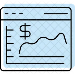 Planification financière  Icône