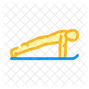 Plank Pose Phalakasana Icon