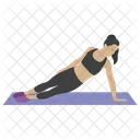 Aerobics Stretch Exercise Gym Workout Icon