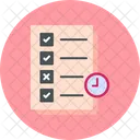 Planner Appointment Clock Icon