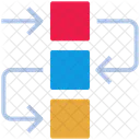 Workflow Structure Scheme Icon