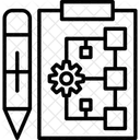 Planning Process Scheme Icon
