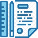 Planning Notes Design Icon