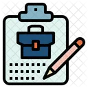 Planning Note Business Icon