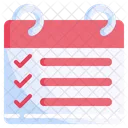 Planning Counting Calendar Icon