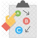 Planning Tactic Strategy Icon