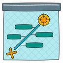 Planning Strategy Workflow Icon