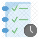 Planning Clipboard Document Icon