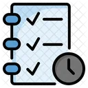 Planning Clipboard Document Icon