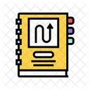 Notebook Work Planning Icon