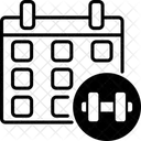 Calendrier De Formation Calendrier Plan Icône