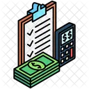 Planning Expense Income Icon