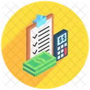 Planning Expense Income Icon