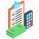 Planning Expense Income Icon