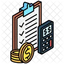 Planning Expense Income Icon