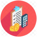 Planning Expense Income Icon