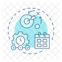 Planning Performance Management System Performance Icon