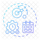 Planning Performance Management System Performance Icon