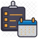 Planning Plan Calendar Icon