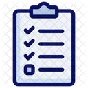 Planning Plan Check List Icon