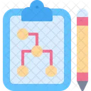 Planning Process Clipboard Icon