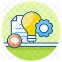 Planning Process Creative File Project Planning Icon