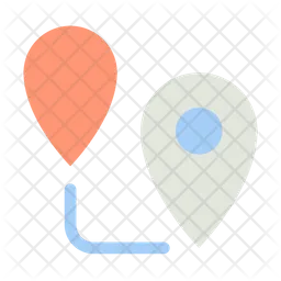 Planning route  Icon