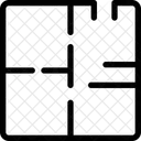 Arquitectura Blueprint Mapa De La Casa Icono