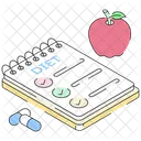 Plano De Dieta Tabela De Dieta Dieta Saudavel Ícone