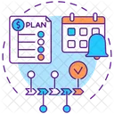 Plano de implementação  Ícone