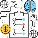 Plano de negócios  Ícone