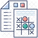 Relatorio De Taticas Estrategia Analise Estatica Ícone