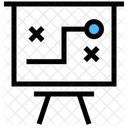 Plano Estrategico Estrategia De Negocios Estrategia Ícone