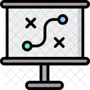 Plano Estrategico Jogo De Estrategia Apresentacao Ícone