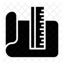 Zeichenpapier Sacle Massnahme Symbol