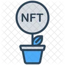 非代替性、トークン、NFT アイコン