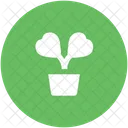Plant Heart Flowers Icon