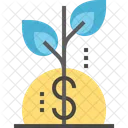 Plant Money Growth Icon