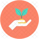 Plant Care Hand Icon