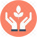 Plant Care Hand Icon
