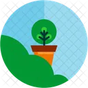 Plant Greenery Pot Icon